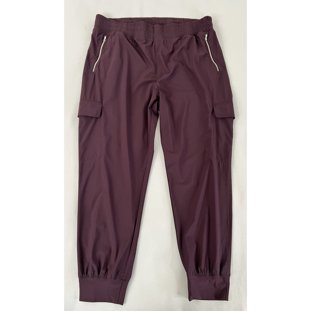 Old Navy Active XL Sleektech High Rise GO DRY‎ JOGGER Pants Pockets